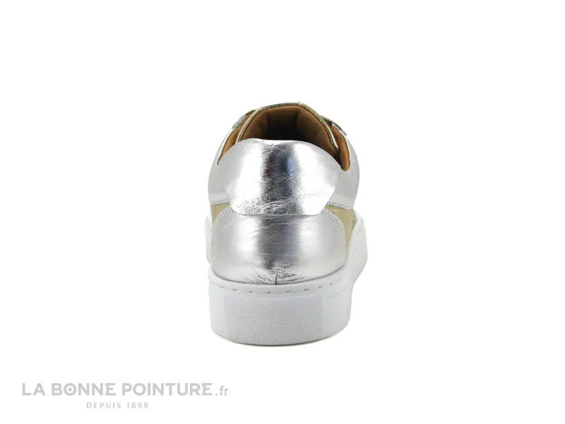 Achat chaussures MetamorfOse Femme Basket, vente Metamorf Ose RADIAIRE multi Or Argent - Basket basse Femme