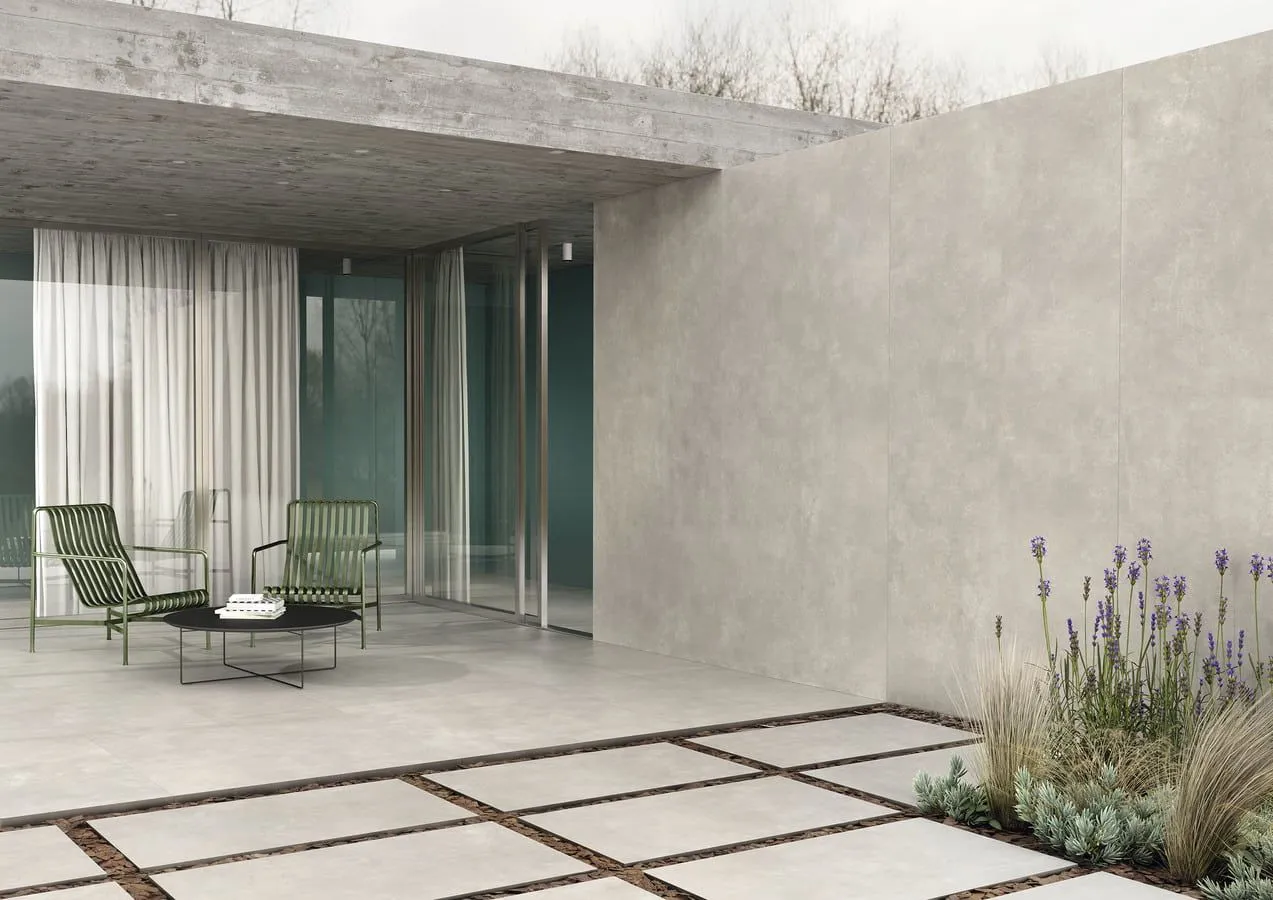 Casalgrande Padana Metropolis Sand Grip 60x120 cm 13461549 | Carrelage d’extérieur imitation béton