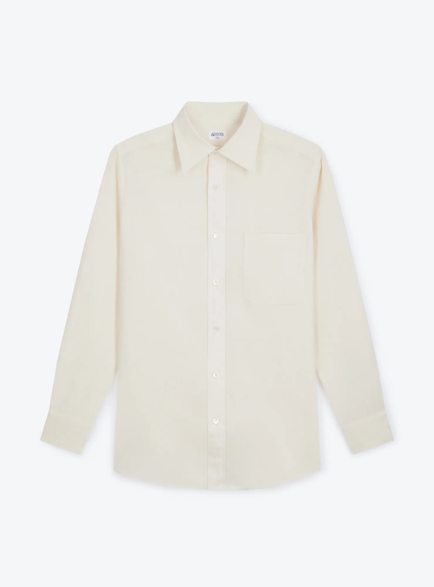 Chemise Chambray Écru