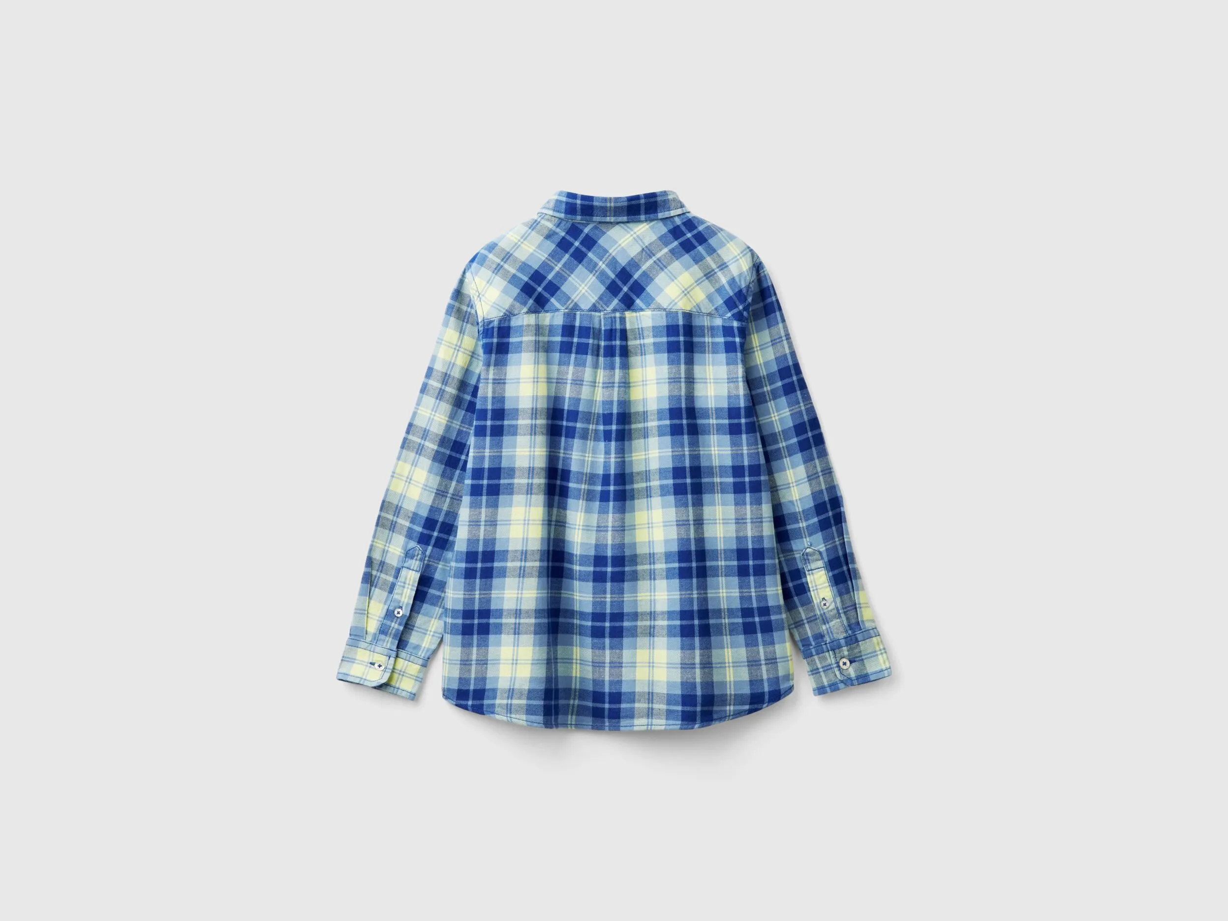 Chemise écossaise 100 % coton