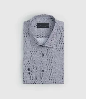 Chemise à imprimé gris Soiree