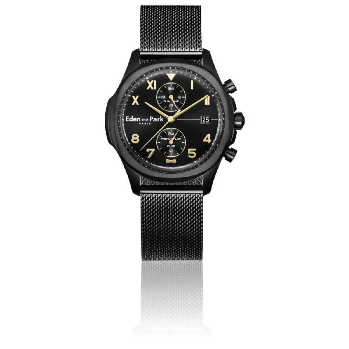 Montre Homme Eden Park - EP23201N14TBN Bracelet Acier Noir | 3 Suisses