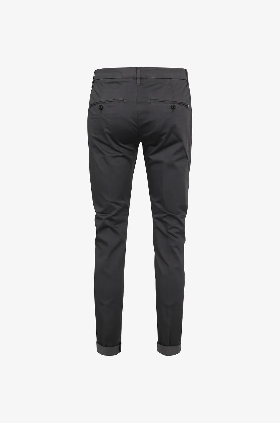 Pantalon à pinces slim en popeline Gaubert