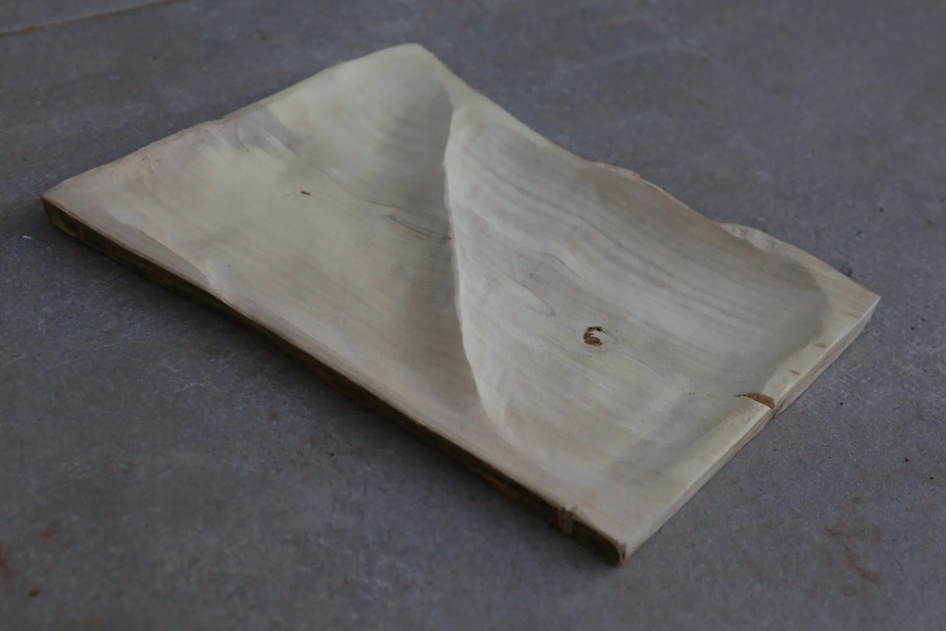 Plat apéritif citronnier 18.5cm - Bouliwood Créations Bois