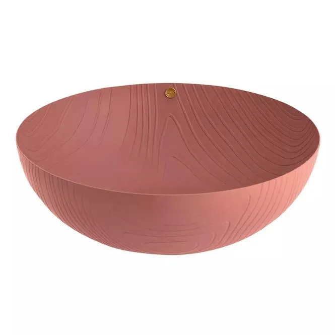 Plat et Saladier Alessi Veneer Brown 29 cm