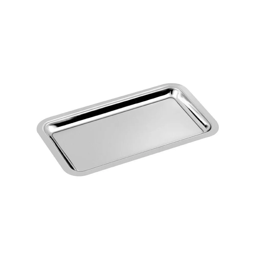 Plat inox 38x22cm inox 18/10