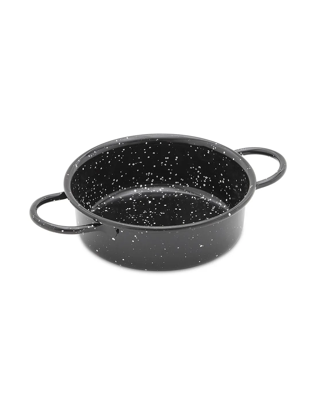 Plat Émaillé Vaello Ø12cm Avec Anses - - 75601Générique