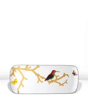 Plat à cake 38 cm Aux Oiseaux - Bernardaud
