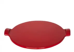 Plat à pizza stone rouge ø 26 cm Emile Henry