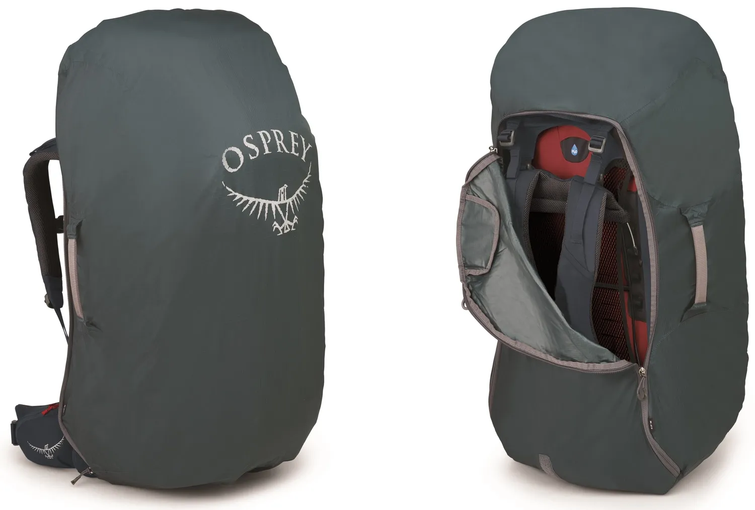 Sac de Randonnée Osprey Homme Farpoint Trek 75 Muted Space Blue