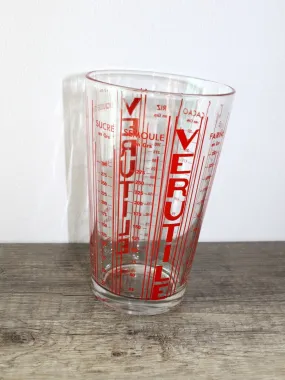Verre mesureur VERUTILE