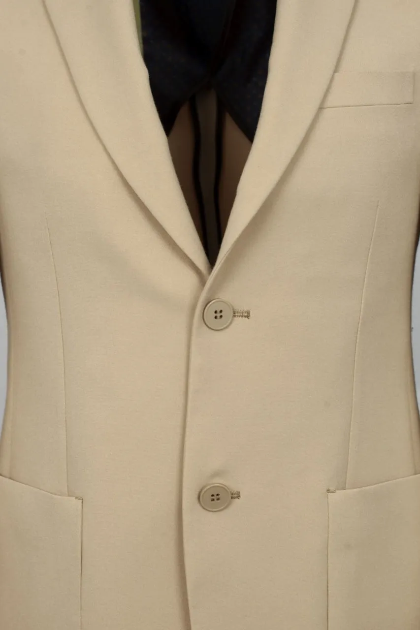 Veste 2 Bouton - Beige